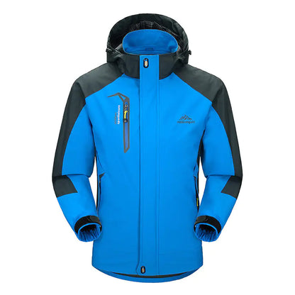 Plus Size Outdoor Men's and Women's Hooded Jackets