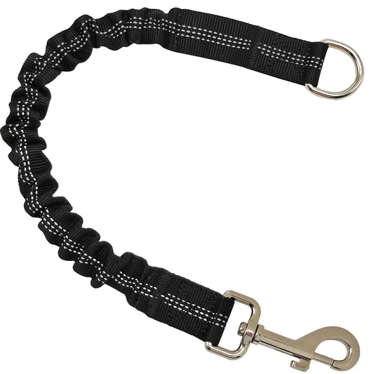 BTINESFUL Bungee Dog Leash Extension 18”Dog Shock Absorber Extender Works with Any Leash for Walking Jogging Training Playing