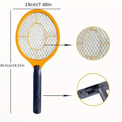 Rechargeable Electric Mosquito Killer Racket with LED Light