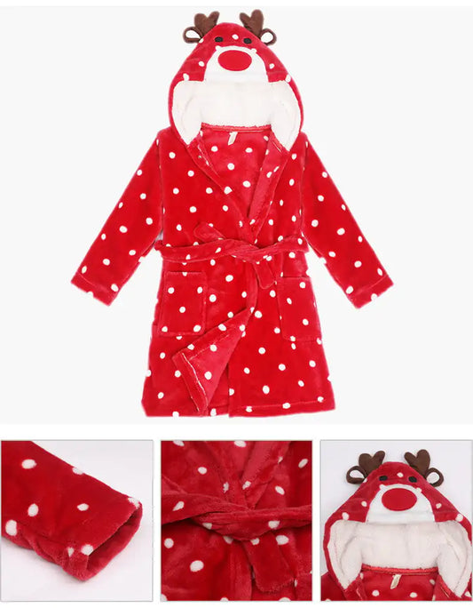 Cartoon Animal Pajamas for Kids