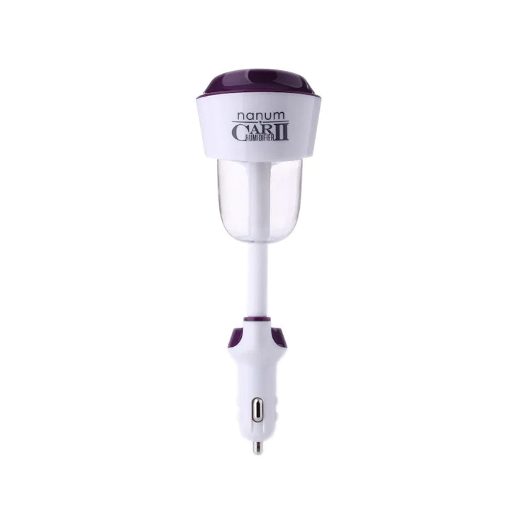 Car Humidifier and Air Purifier with USB Charger