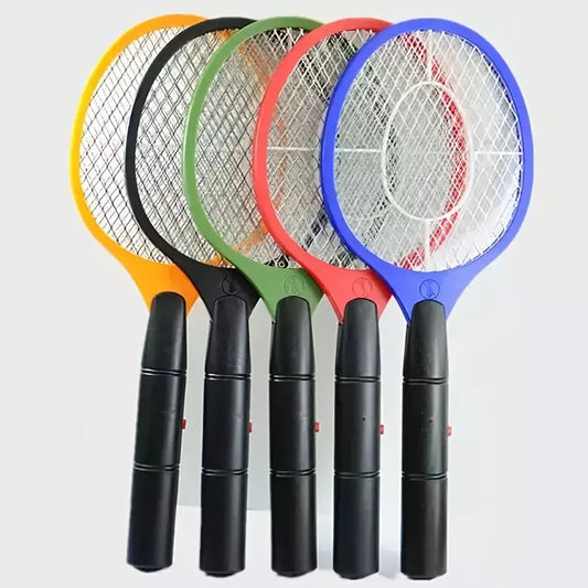 Rechargeable Electric Mosquito Killer Racket with LED Light