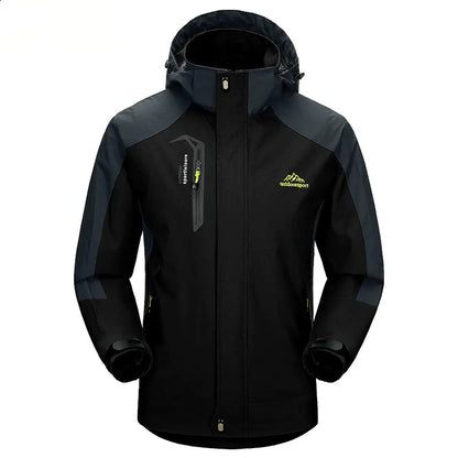 Plus Size Outdoor Men's and Women's Hooded Jackets
