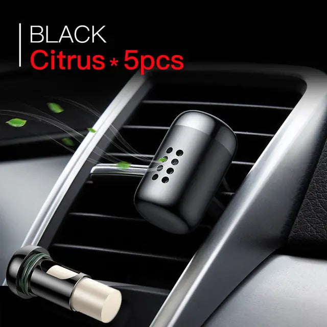 Mini Metal Car Air Purifier and Aromatherapy Diffuser
