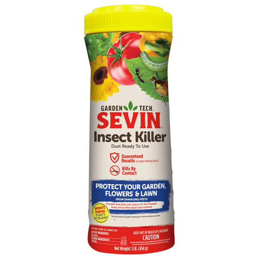 Sevin 100550409 Insect Killer Dust 1 Pound White Label