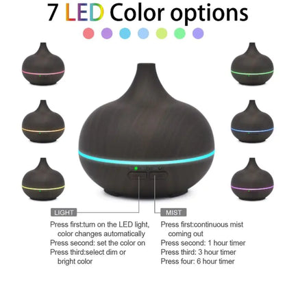 Ultrasonic Aroma Diffuser and Air Purifier Humidifier